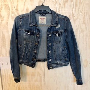 Distressed Jean Jacket